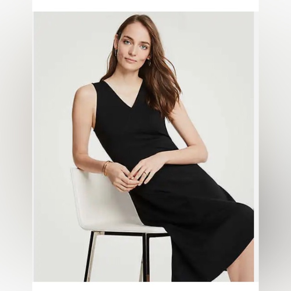 Ann Taylor classic black dress! Size 8p classic and timeless